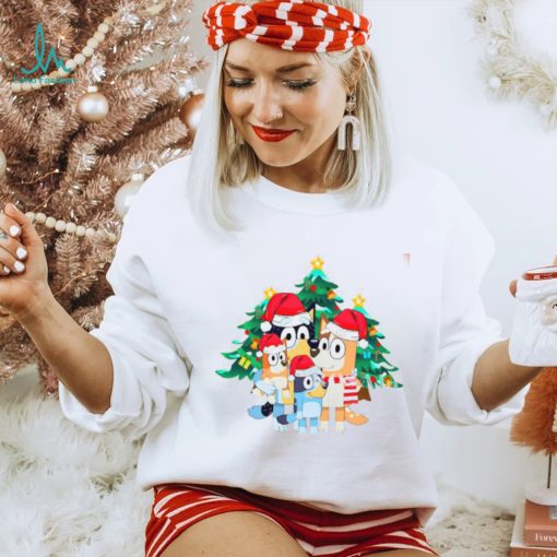 Bluey Christmas Tree Sweatshirt, T Shirt