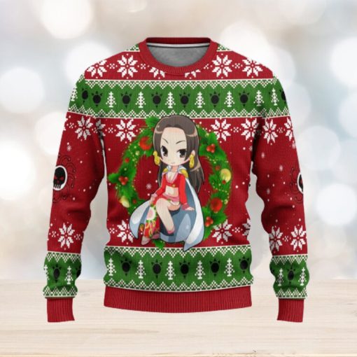 Boa Hancock One Piece Anime Xmas Women Mens Ugly Christmas Sweater