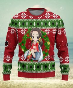 Boa Hancock One Piece Anime Xmas Women Mens Ugly Christmas Sweater