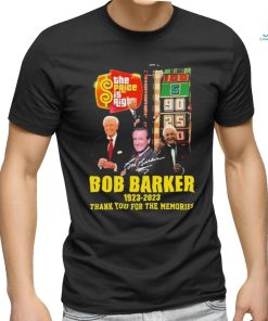 Bob Barker 1923 2023 Thank You For The Memories Signature Shirt