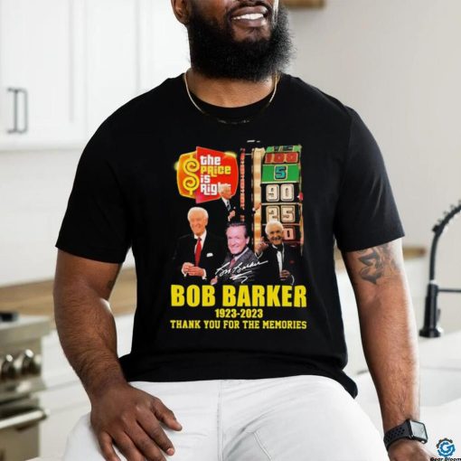 Bob Barker 1923 2023 Thank You For The Memories Signature Shirt