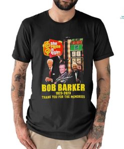 Bob Barker 1923 2023 Thank You For The Memories Signature Shirt