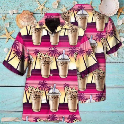 Boba Milk Tea Welcome To Summer Hawaiian Shirt