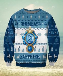 Bombay Sapphire Christmas Ugly Sweater 3D Gift For Men And Women