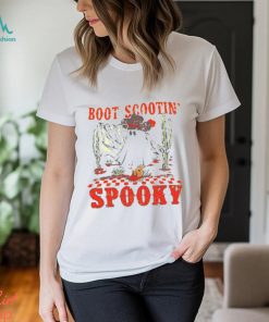 Boot Scootin Spooky Western Halloween Ghost Spooky Season Shirt