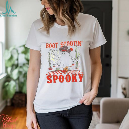 Boot Scootin Spooky Western Halloween Ghost Spooky Season Shirt