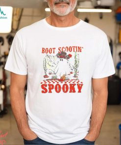 Boot Scootin Spooky Western Halloween Ghost Spooky Season Shirt