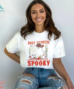 Boot Scootin Spooky Western Halloween Ghost Spooky Season Shirt