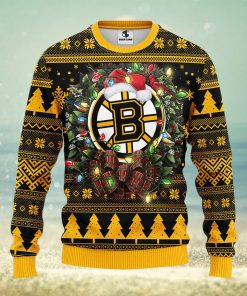 Boston Bruins Christmas Ugly Sweater