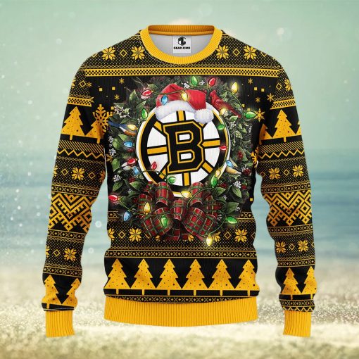 Boston Bruins Christmas Ugly Sweater