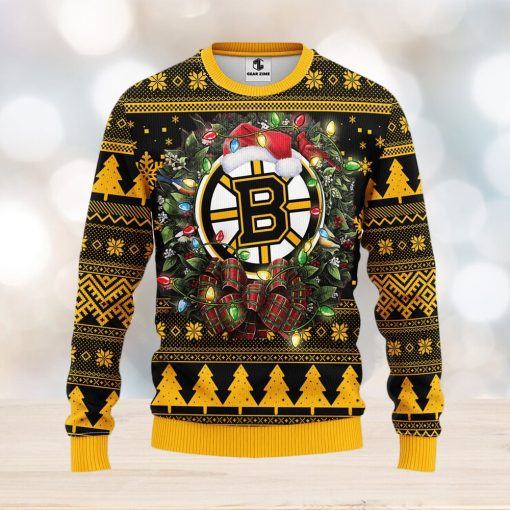 Boston Bruins Christmas Ugly Sweater