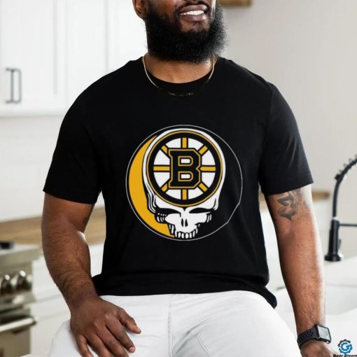 Boston Bruins Grateful Dead Steal Your Face Hockey NHL Shirt