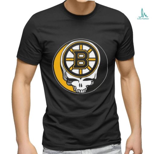 Boston Bruins Grateful Dead Steal Your Face Hockey NHL Shirt