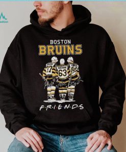 Boston Bruins NHL Friends Bergeron Marchand Pastrnak signatures shirt
