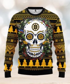 NFL San Francisco 49ers Golden Skull Christmas Ugly Sweater - Limotees