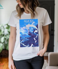 Boston MA august 19 2023 Sigur Ros tour art poster design t shirt