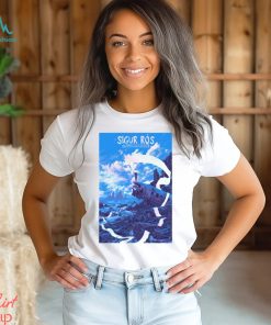 Boston MA august 19 2023 Sigur Ros tour art poster design t shirt