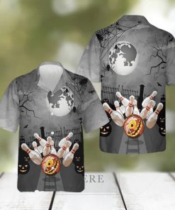 Bowling Halloween Hawaiian Shirt