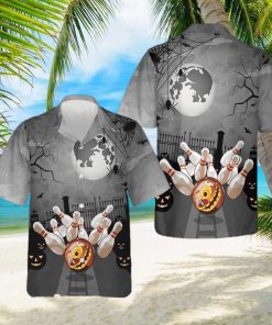 Bowling Halloween Hawaiian Shirt