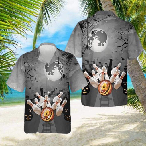 Bowling Halloween Hawaiian Shirt