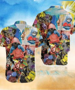 Boxing Cats Cute Hawaiian Shirt