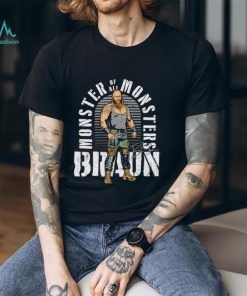 Braun Strowman monster of all monsters professional wrestler signature shirt