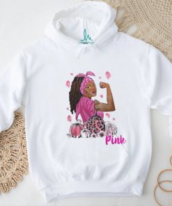 Breast Cancer In October We Wear Pink Black Woman Breast Cancer Awareness 121 Warrior shirt