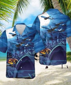 Breeze Airways E190 Halloween Hawaiian Shirt