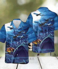 Breeze Airways E190 Halloween Hawaiian Shirt