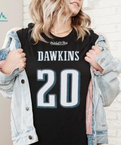 BRIAN DAWKINS PHILADELPHIA EAGLES RETRO MITCHELL & NESS JERSEY T-SHIRT  ADULT XL