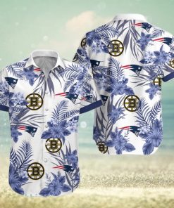 Bruins Patriots Hawaiian Shirt Best Gift For Fans Men And Women