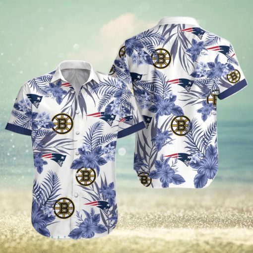 Bruins Patriots Hawaiian Shirt Best Gift For Fans Men And Women