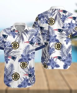 Bruins Patriots Hawaiian Shirt Best Gift For Fans Men And Women