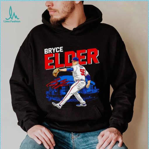 Bryce Elder Atlanta Braves baseball signature shirt