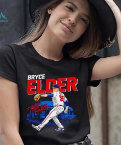 Bryce Elder Atlanta Braves baseball signature shirt