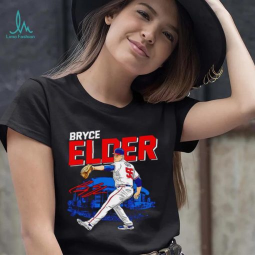Bryce Elder Atlanta Braves baseball signature shirt