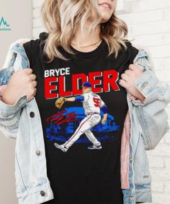 Bryce Elder Atlanta Braves baseball signature shirt