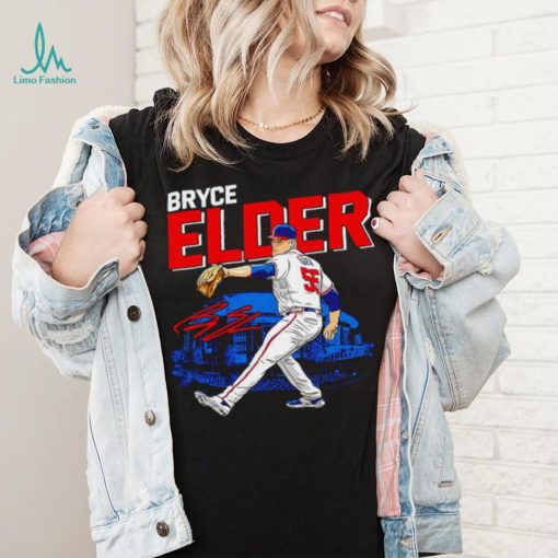 Bryce Elder Atlanta Braves baseball signature shirt
