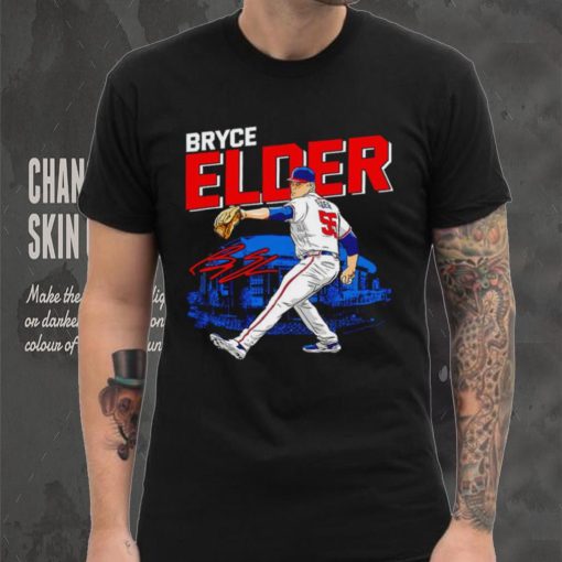 Bryce Elder Atlanta Braves baseball signature shirt