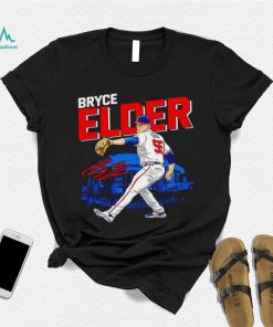 Bryce Elder Atlanta Braves baseball signature shirt