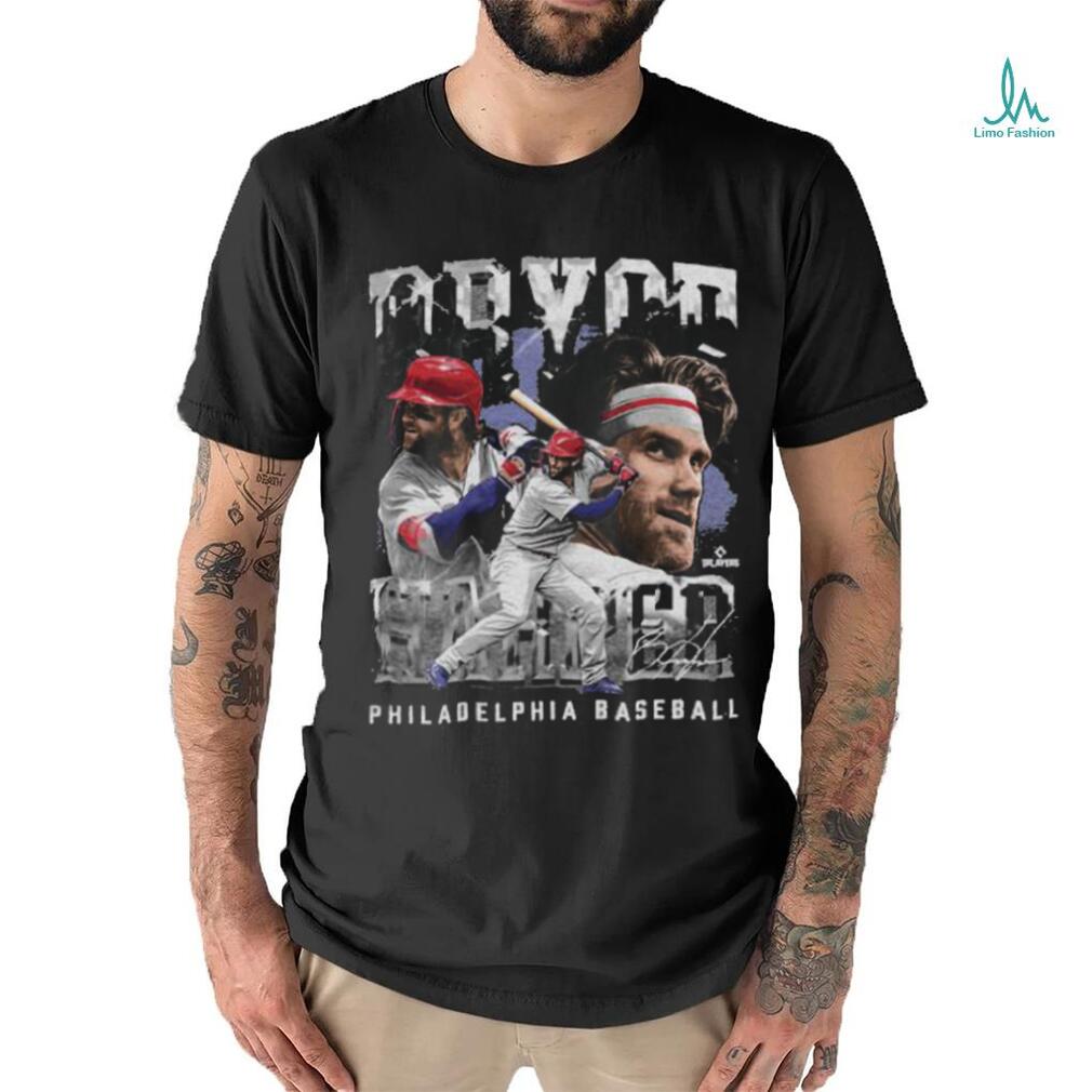 Bryce Harper Baseball Tee Shirt, Philadelphia Baseball Men's Baseball T- Shirt