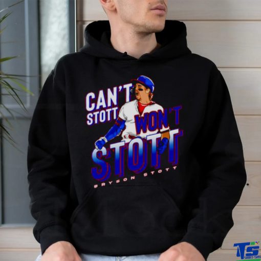 Bryson Stott can’t Stott won’t Stott shirt