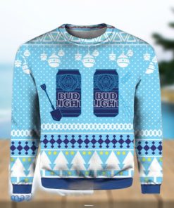 Bud Light Can Beer All Over Print 3D Hoodie T Shirt Christmas Sweater