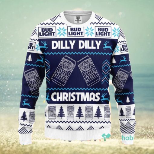 Bud Light Dilly Ugly Christmas Sweater Amazing Gift Men And Women Cute Christmas Gift