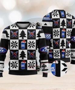 Bud Light Funny Beer Ugly Christmas Sweater Black Gift For Men And Women