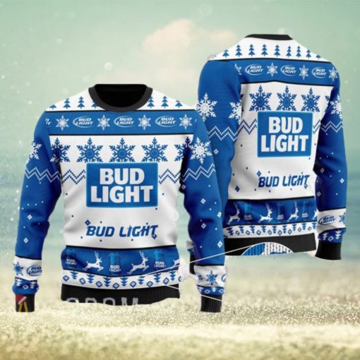 Bud Light Ugly Sweater For Men And Women Gift Sweater Beer