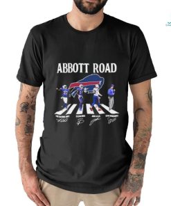 Abbott Road Buffalo Bills Signatures T-shirt,Sweater, Hoodie, And Long  Sleeved, Ladies, Tank Top