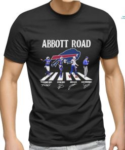 Limited Edition Mens Graphic T-Shirt Gray Buffalo Bills Abbott Road- XXL