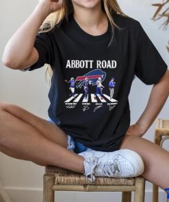 Buffalo Bills Abbott Road Tre'davious White Stefon Diggs Josh Allen And  Sean Mcdermott Signatures Shirt - Limotees