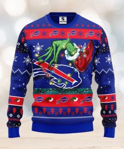 Buffalo Bills Grinch Christmas Ugly Sweater